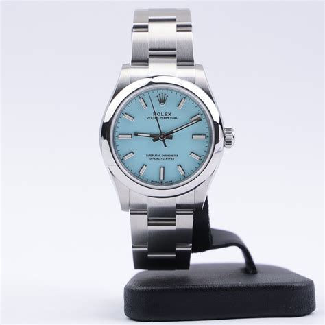 rolex 31mm turquoise|Rolex oyster perpetual 31 price.